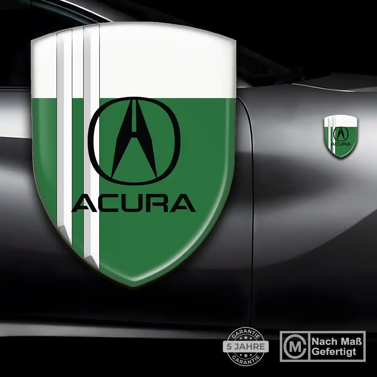Acura Aufkleber 3D Gel Silikon Premium-Edition