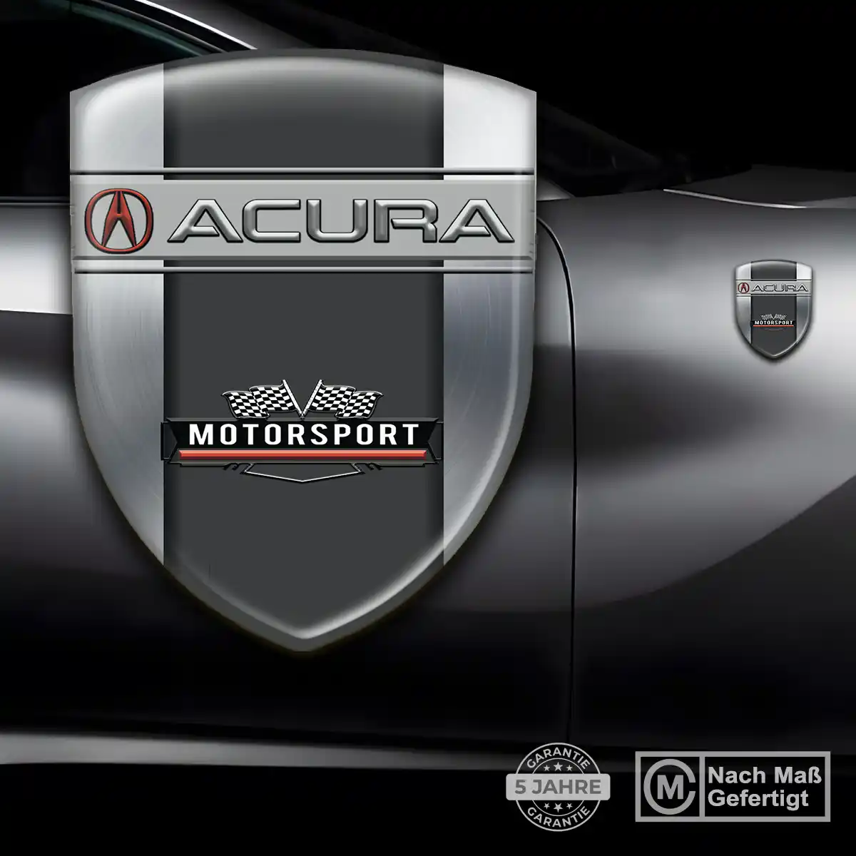 Acura Aufkleber 3D Gel Silikon Premiumqualität