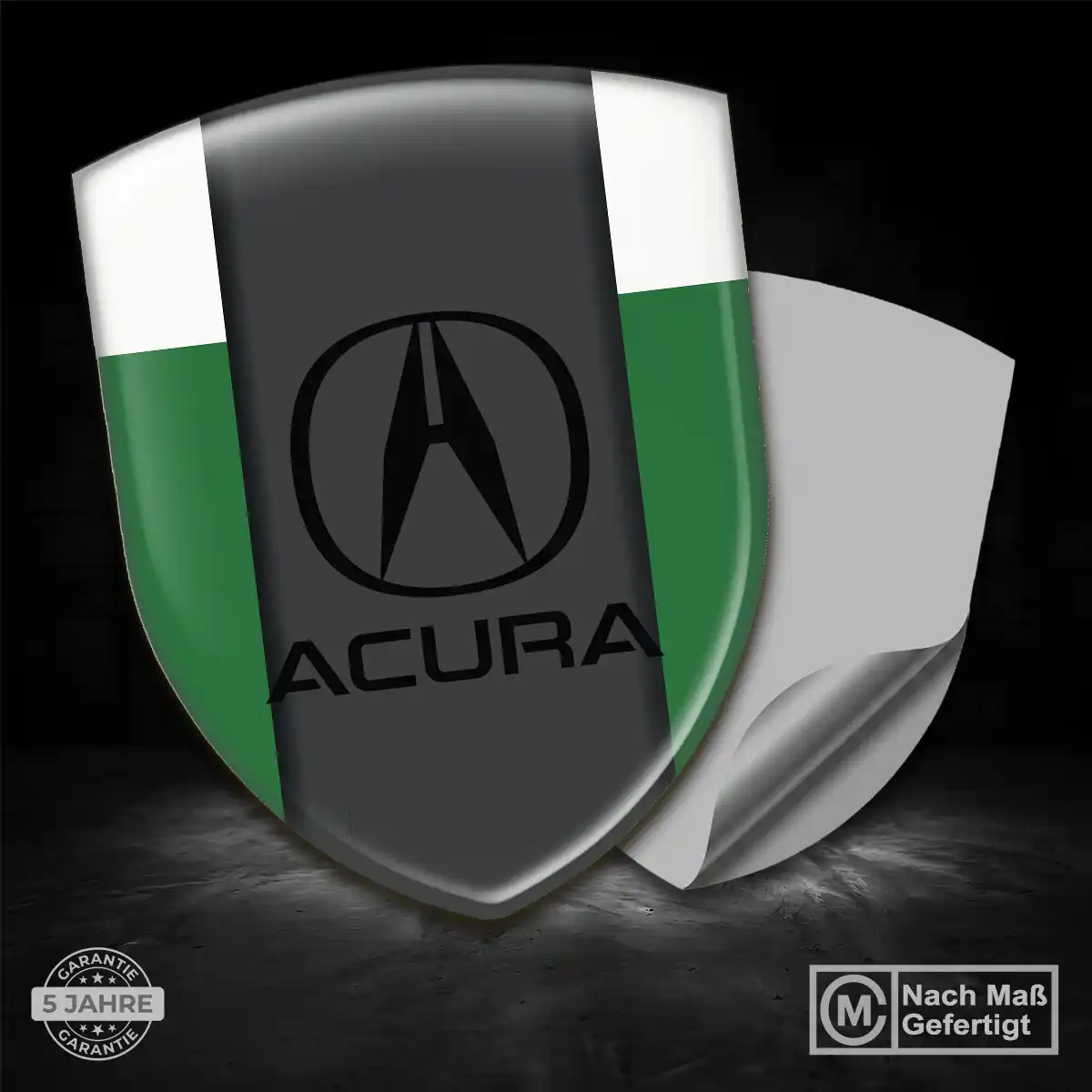 Acura Aufkleber 3D Gel Silikon Tuningfahrzeug