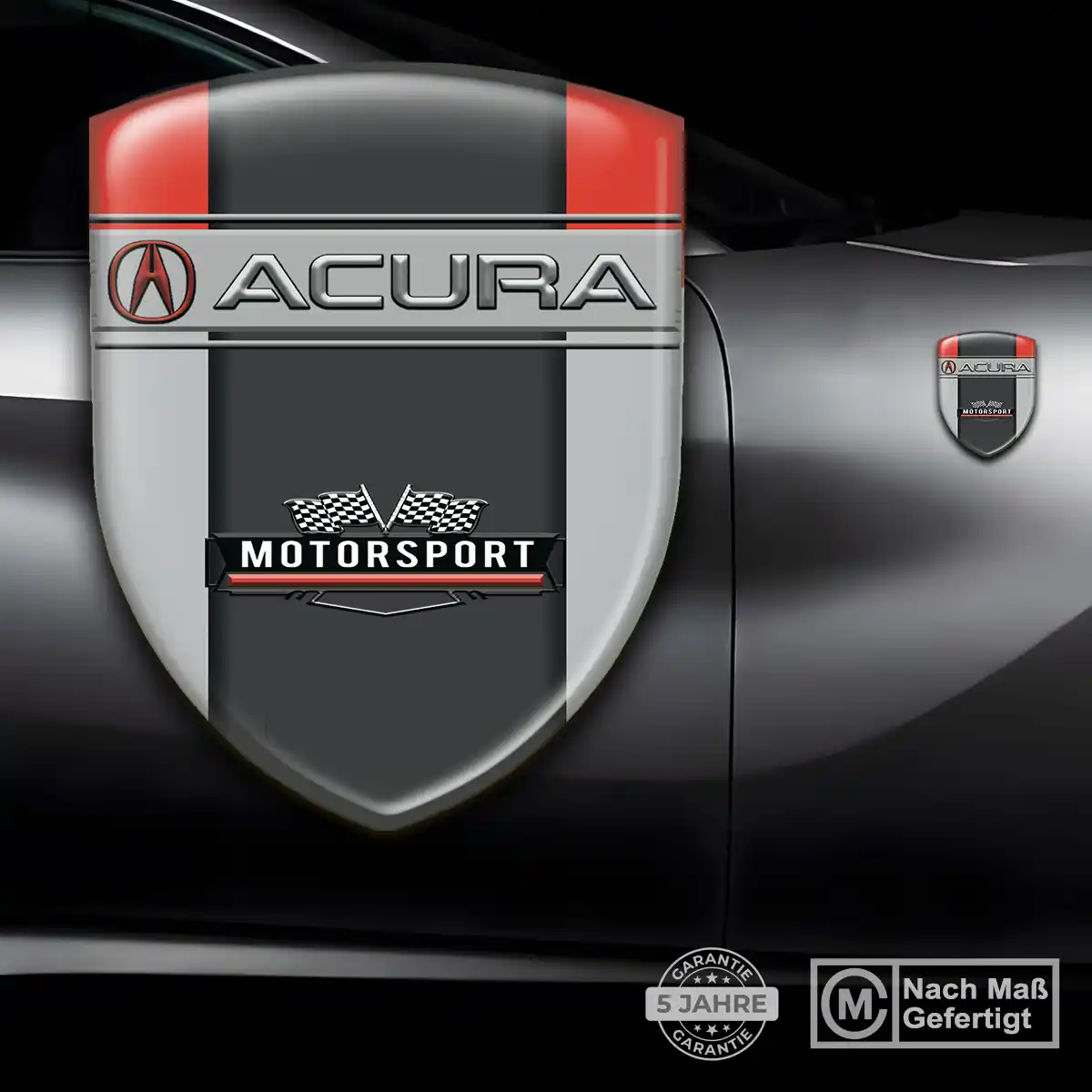 Acura Aufkleber 3D Gel Wappen Auto Exterieurdesign