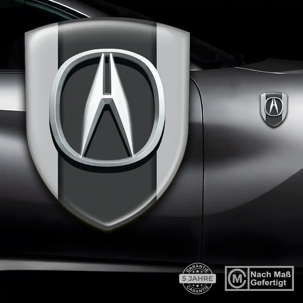 Acura Aufkleber 3D Gel Wappen Auto Interieurdesign