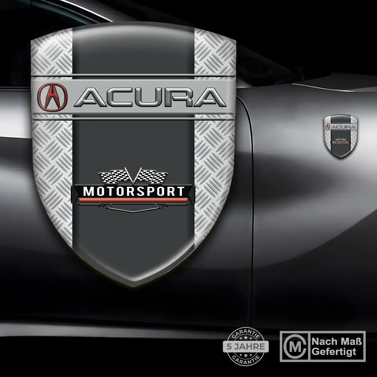 Acura Aufkleber 3D Gel Wappen Auto Limitierte Auflage