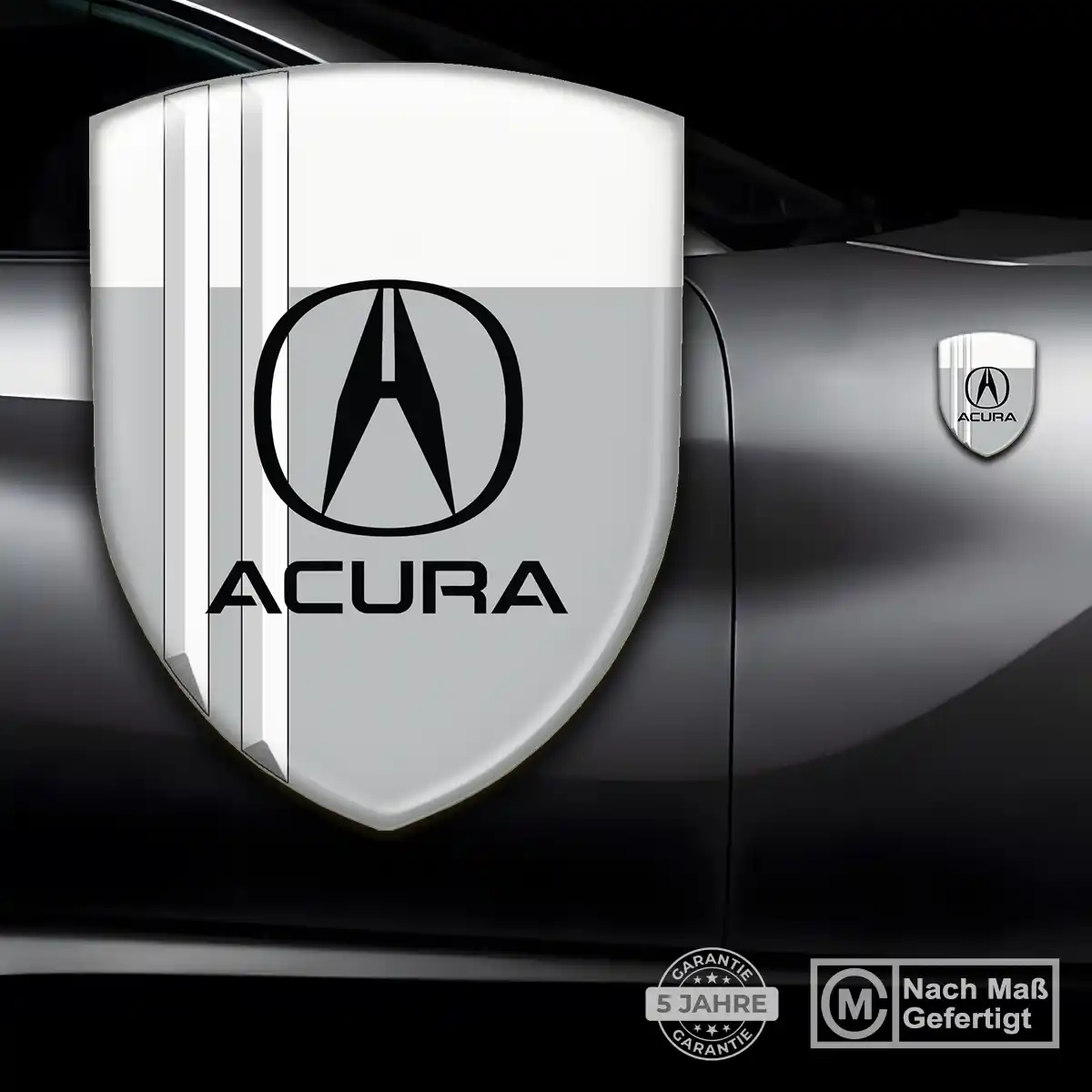 Acura Aufkleber 3D Gel Wappen Auto Premiumqualität