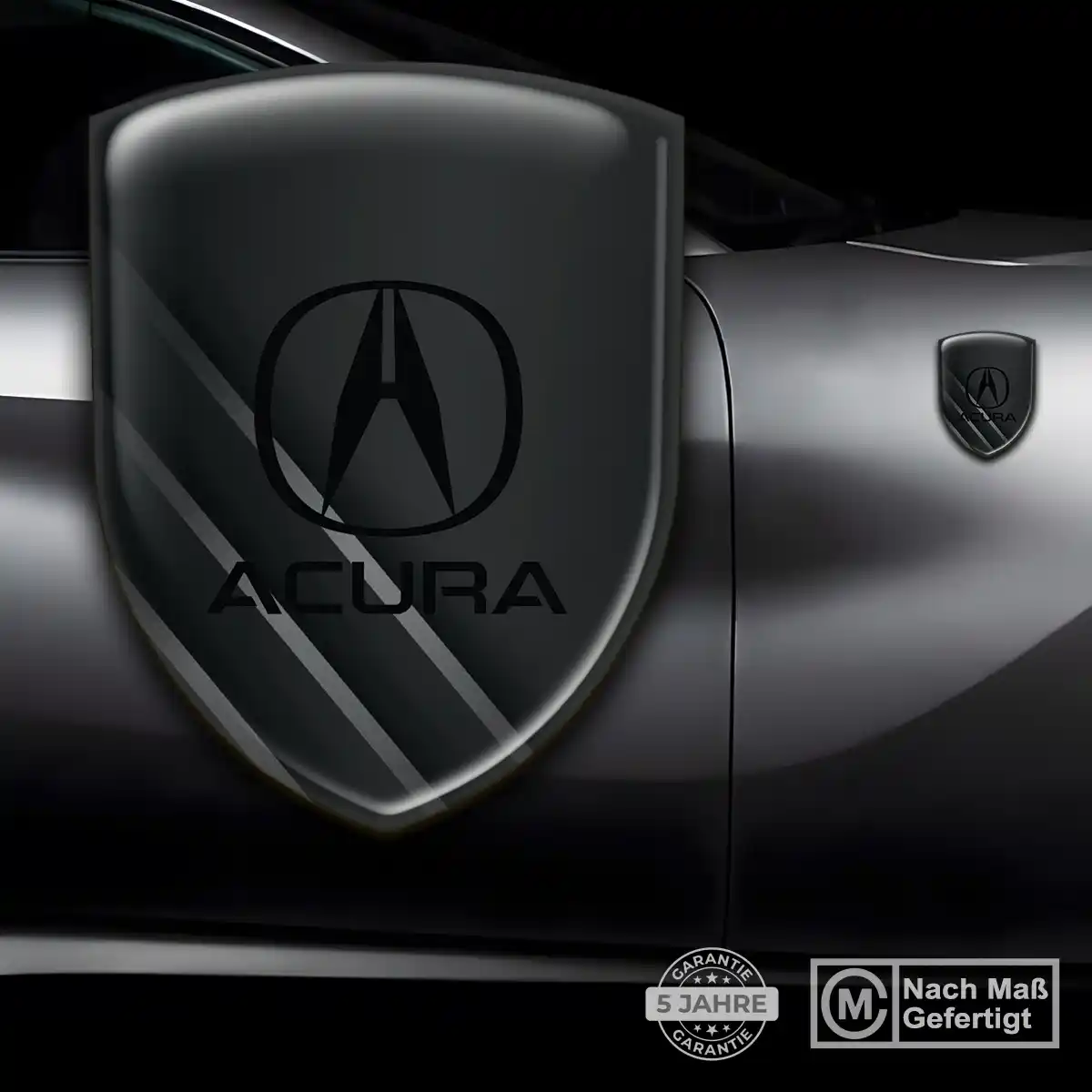 Acura Aufkleber 3D Gel Wappen Hochwertiges Harz