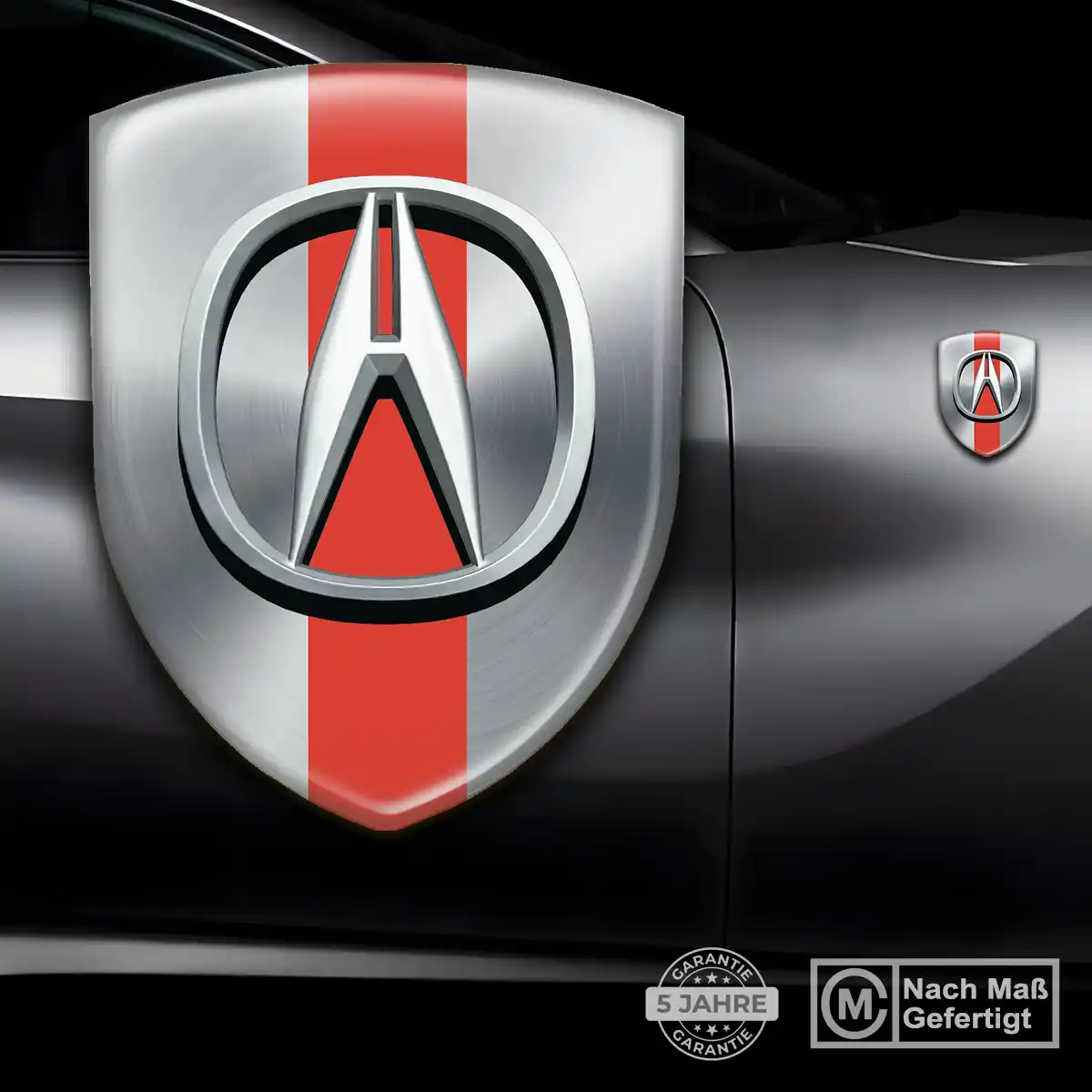 Acura Aufkleber 3D Gel Wappen Luxus-Edition