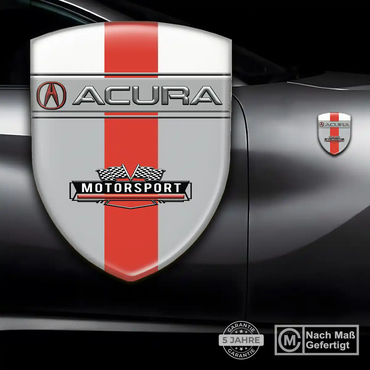 Acura Aufkleber 3D Gel Wappen Premium-Edition