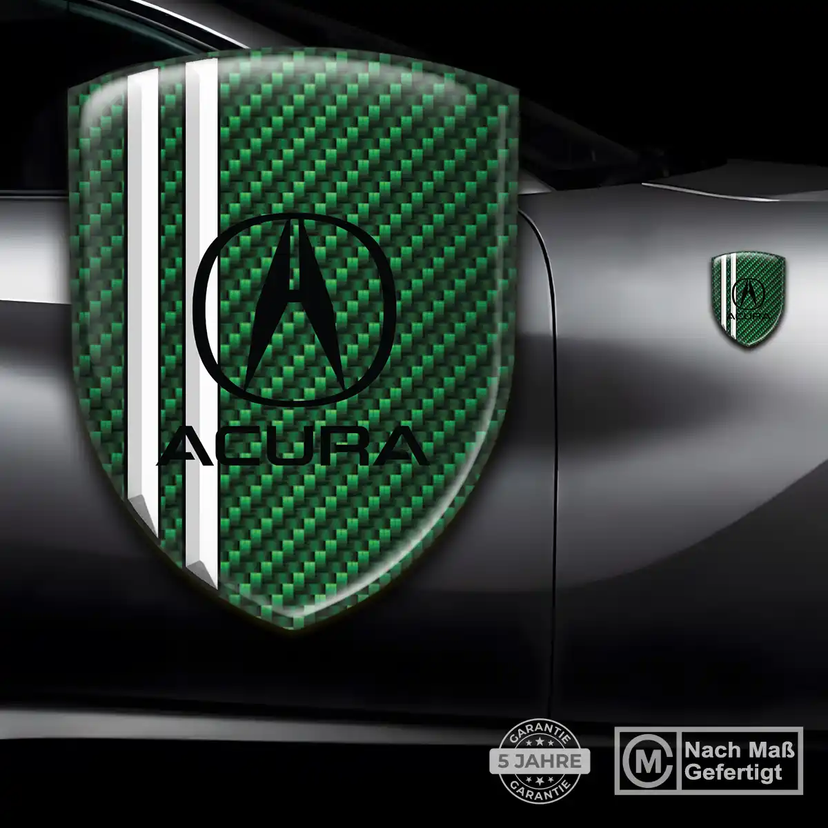 Acura Aufkleber 3D Gel Wappen Stilvolles Design