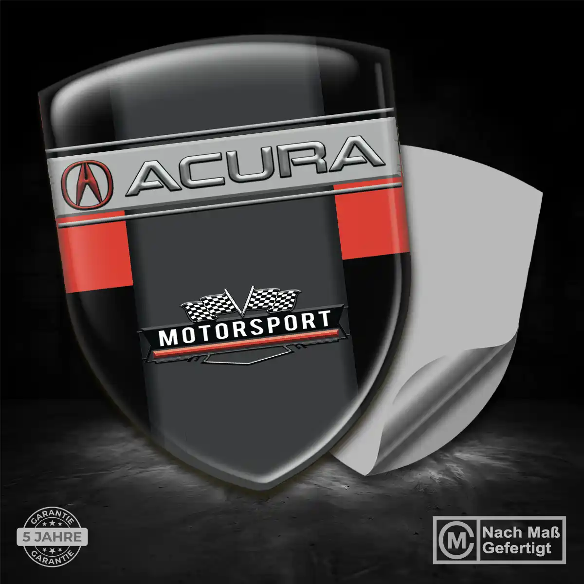 Acura Aufkleber 3D Gel Wappen Tuningfahrzeug