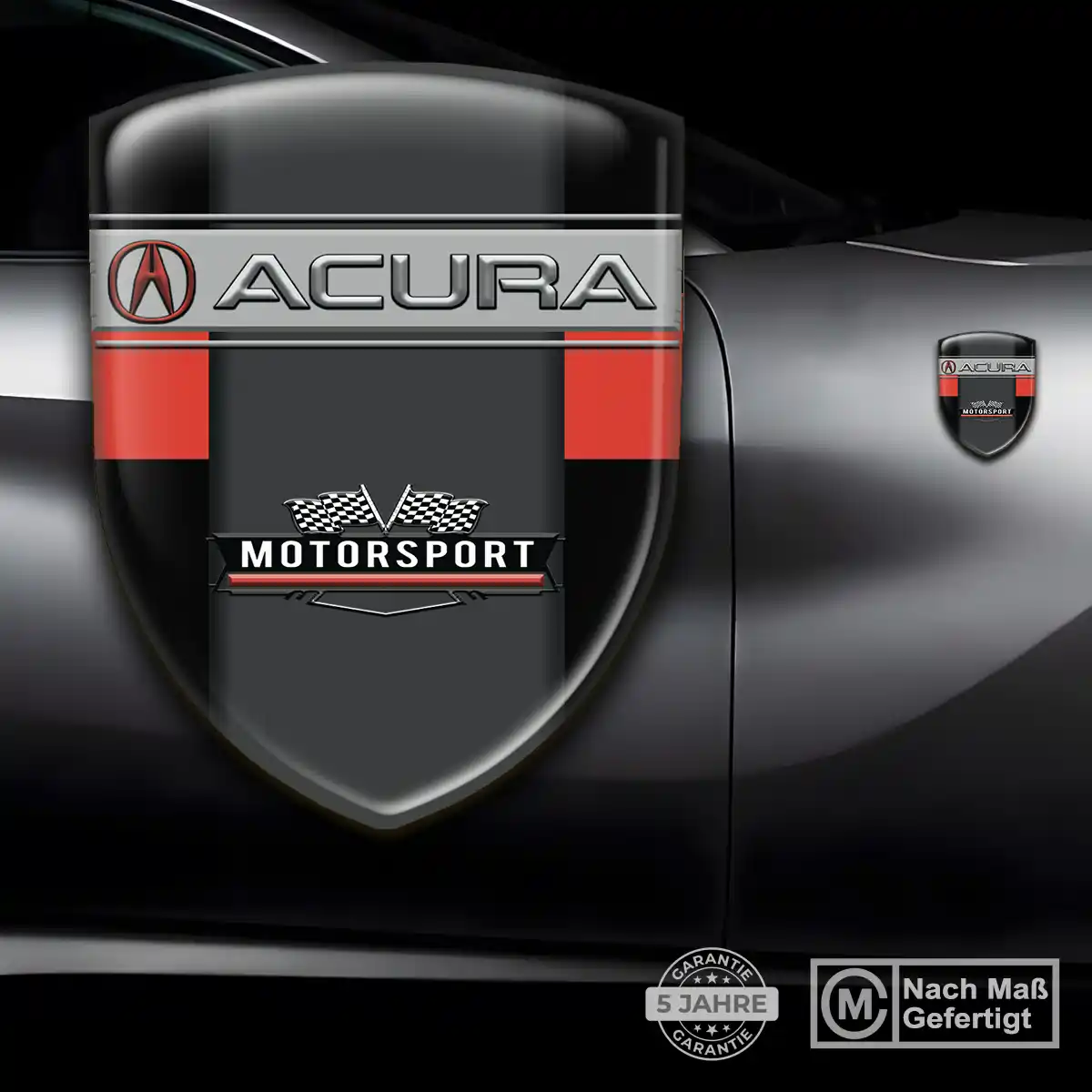 Acura Aufkleber 3D Gel Wappen Tuningfahrzeug