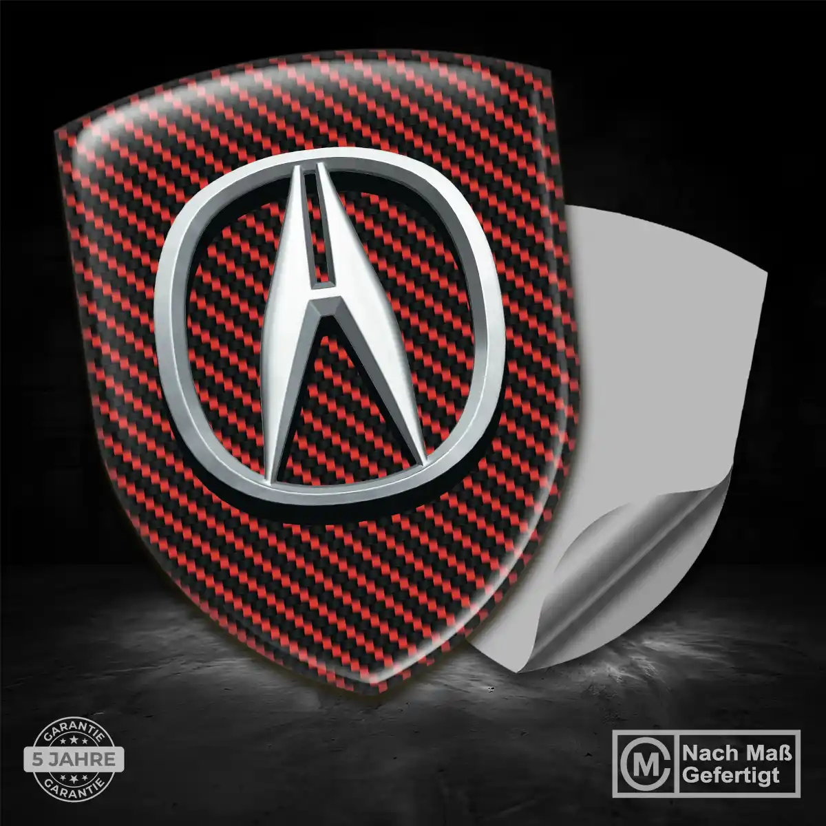 Acura Aufkleber Emblem Exterieurdesign