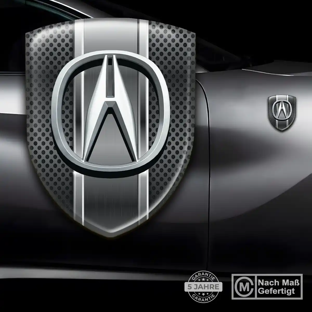 Acura Aufkleber Emblem Interieurdesign