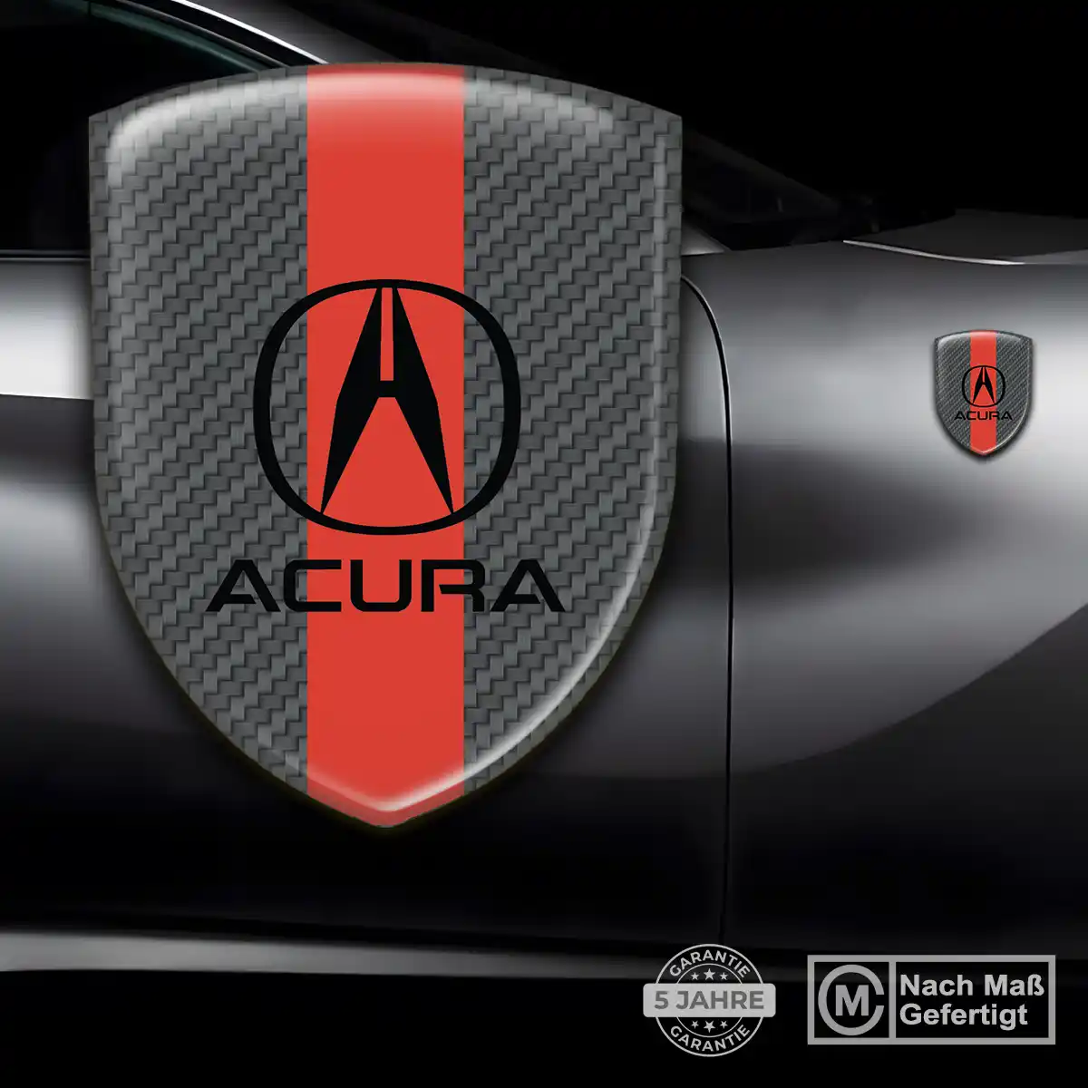 Acura Aufkleber Emblem Stilvolles Design
