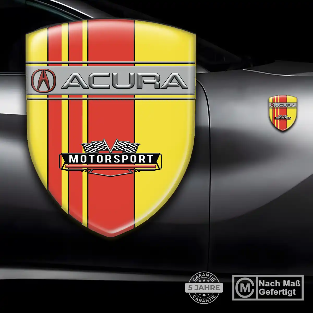 Acura Aufkleber Emblem Wappen Auto Hochwertiges Harz