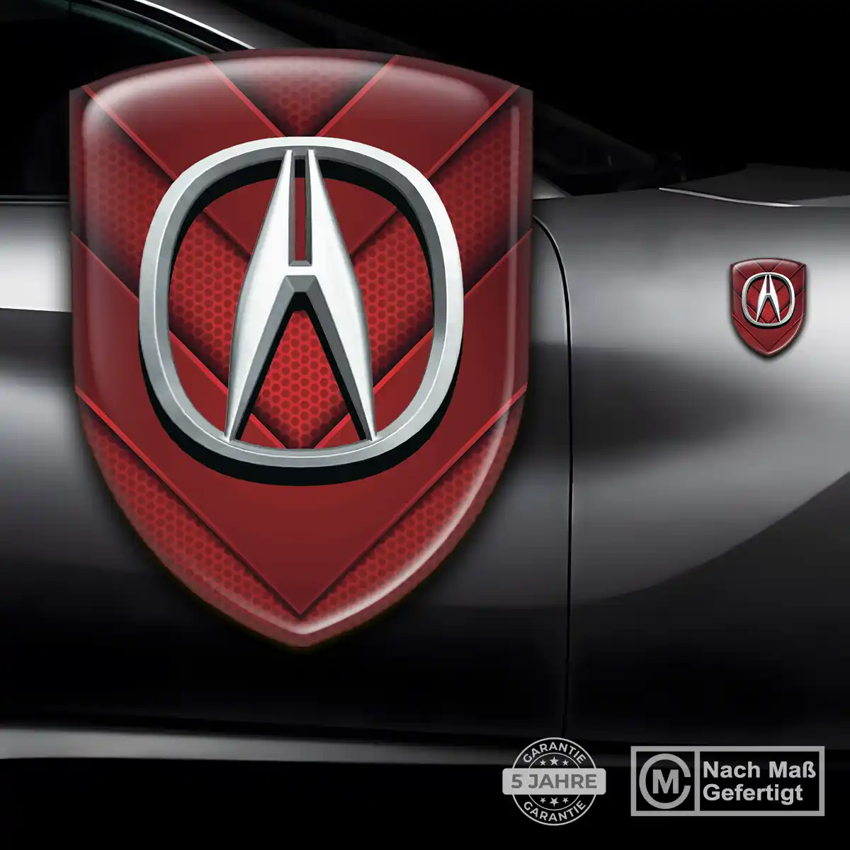 Acura Aufkleber Emblem Wappen Auto Premium-Edition