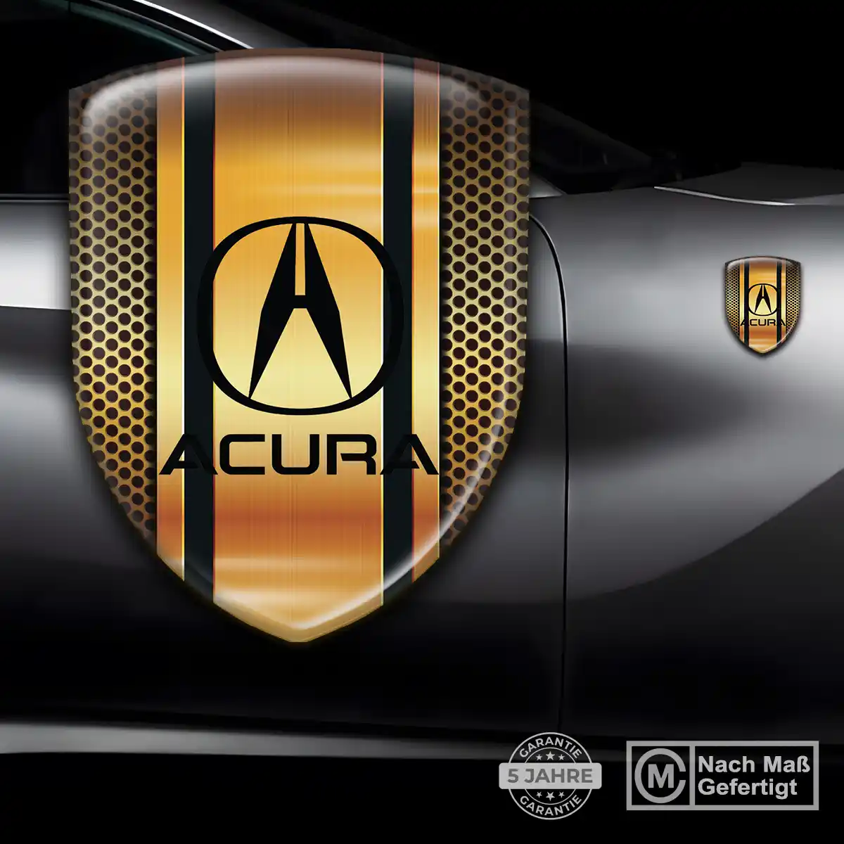 Acura Aufkleber Emblem Wappen Interieurdesign