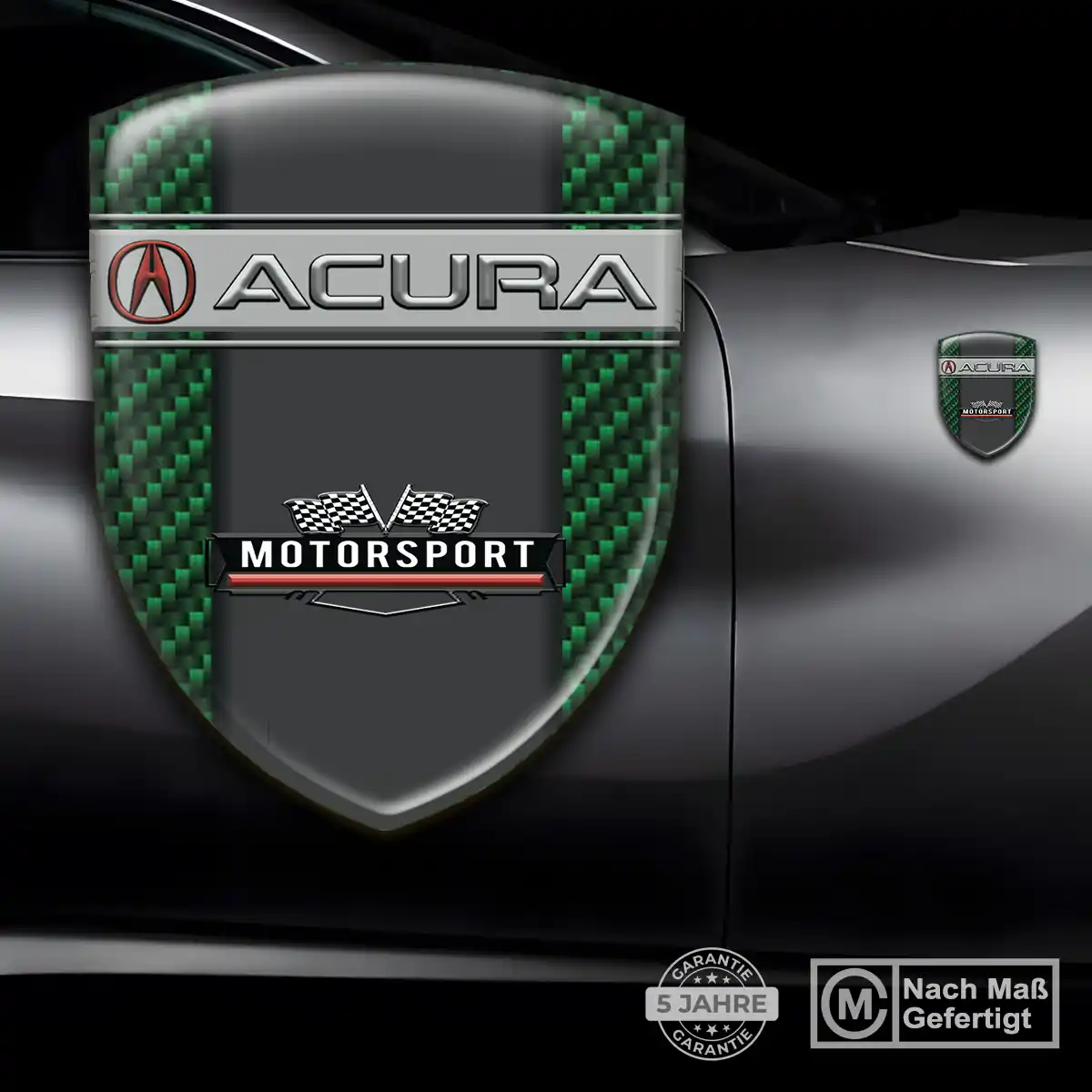 Acura Aufkleber Emblem Wappen Premium-Edition