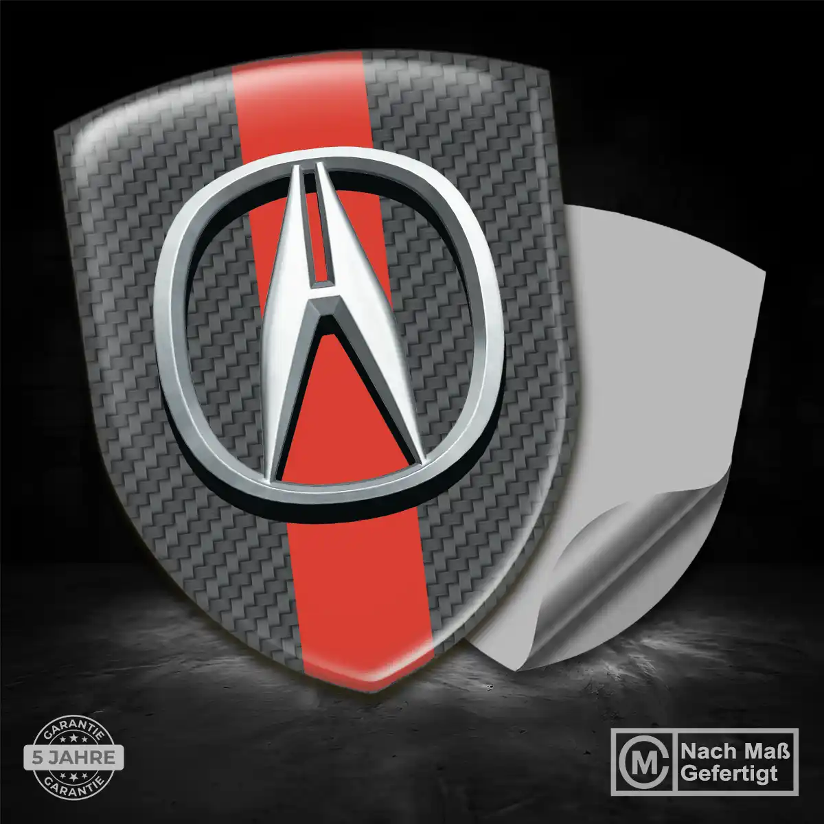 Acura Aufkleber Emblem Wappen Tuningfahrzeug