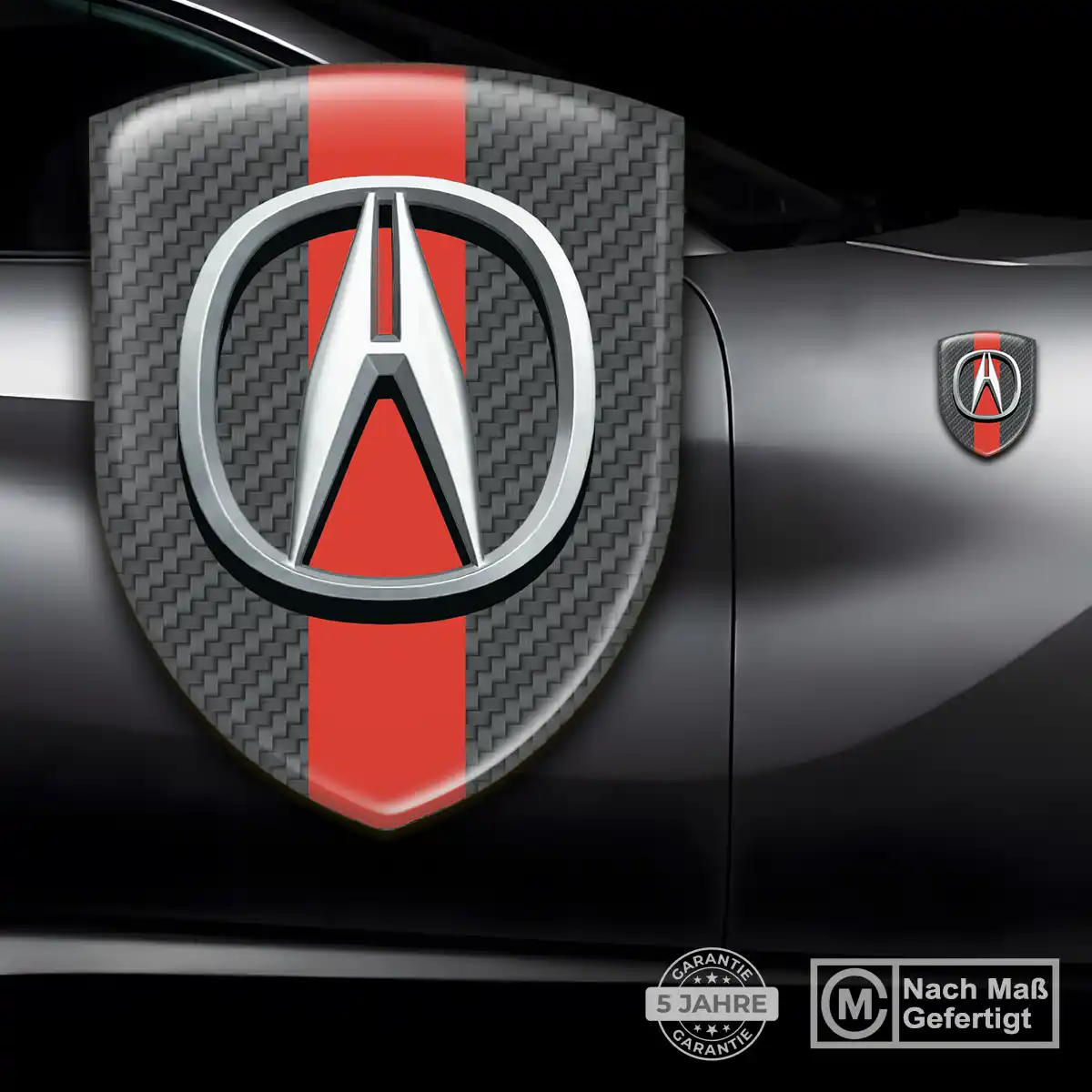 Acura Aufkleber Emblem Wappen Tuningfahrzeug