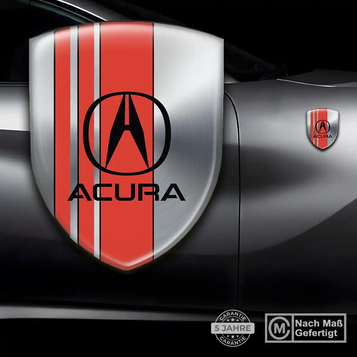 Acura Aufkleber Embleme Silikon Auto Hohe Qualität