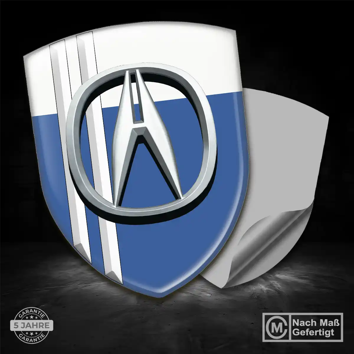 Acura Aufkleber Embleme Silikon Hochwertiges Harz