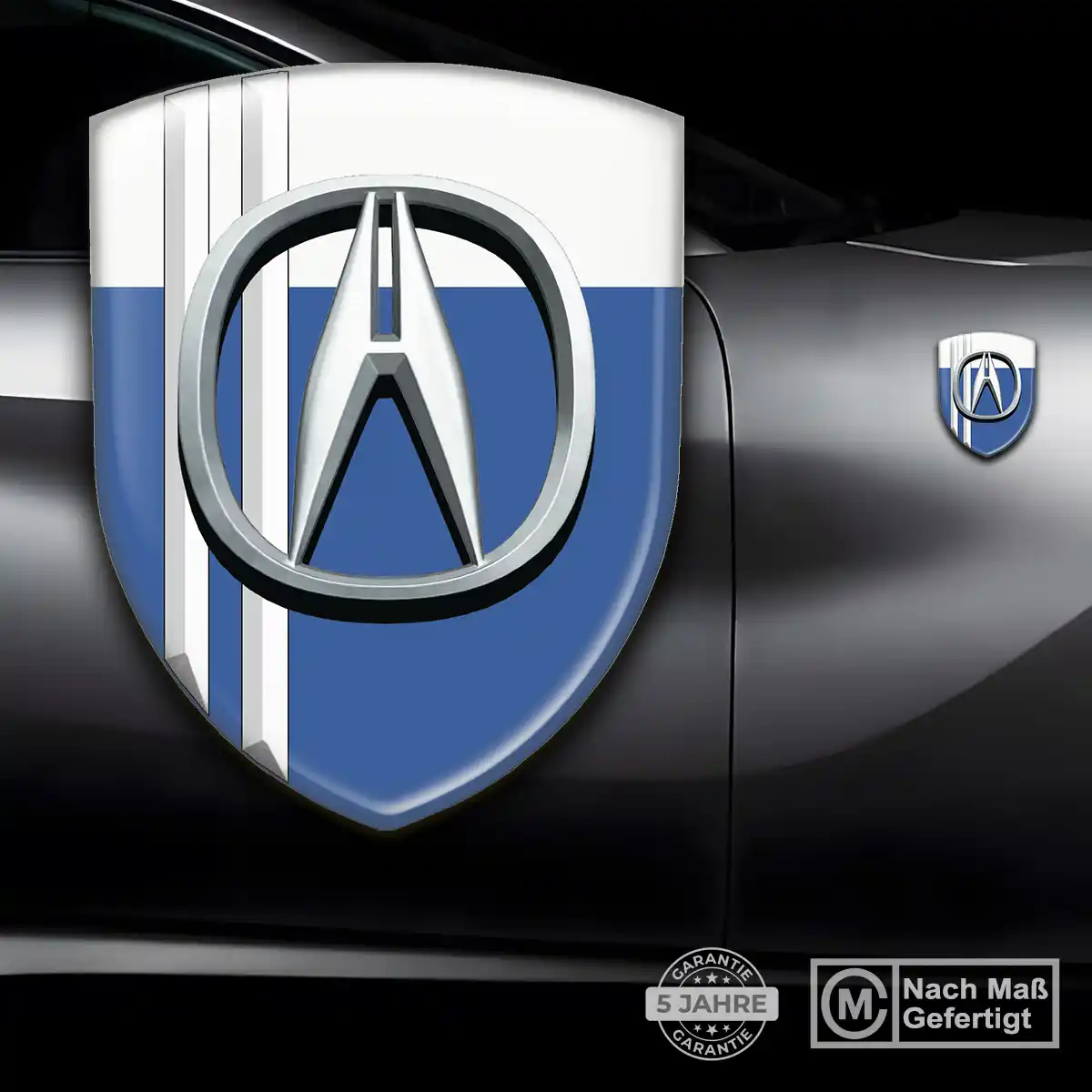 Acura Aufkleber Embleme Silikon Hochwertiges Harz
