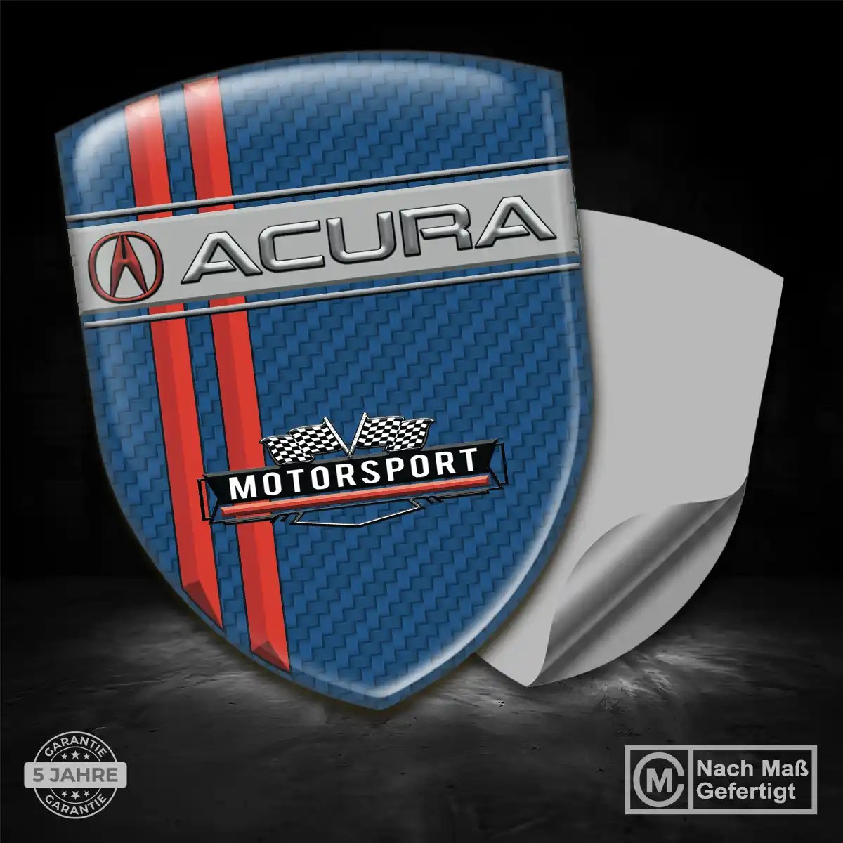 Acura Aufkleber Embleme Silikon Interieurdesign