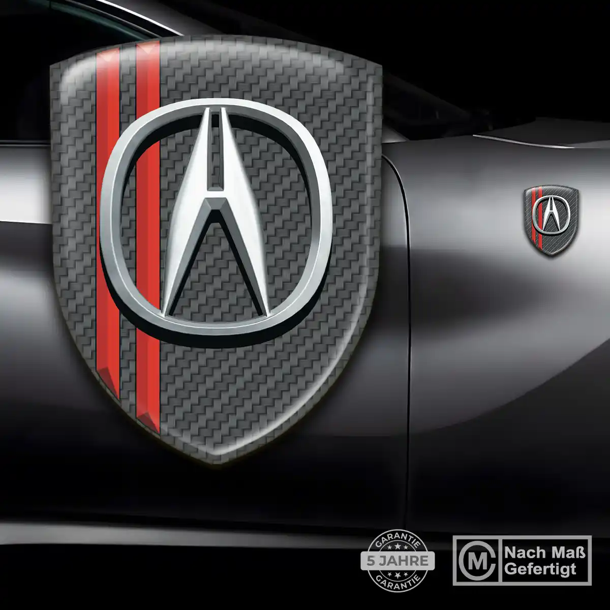 Acura Aufkleber Embleme Silikon Limitierte Auflage