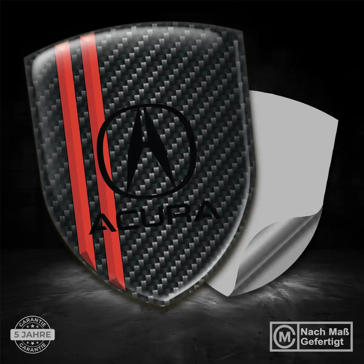 Acura Aufkleber Embleme Silikon Luxus-Edition