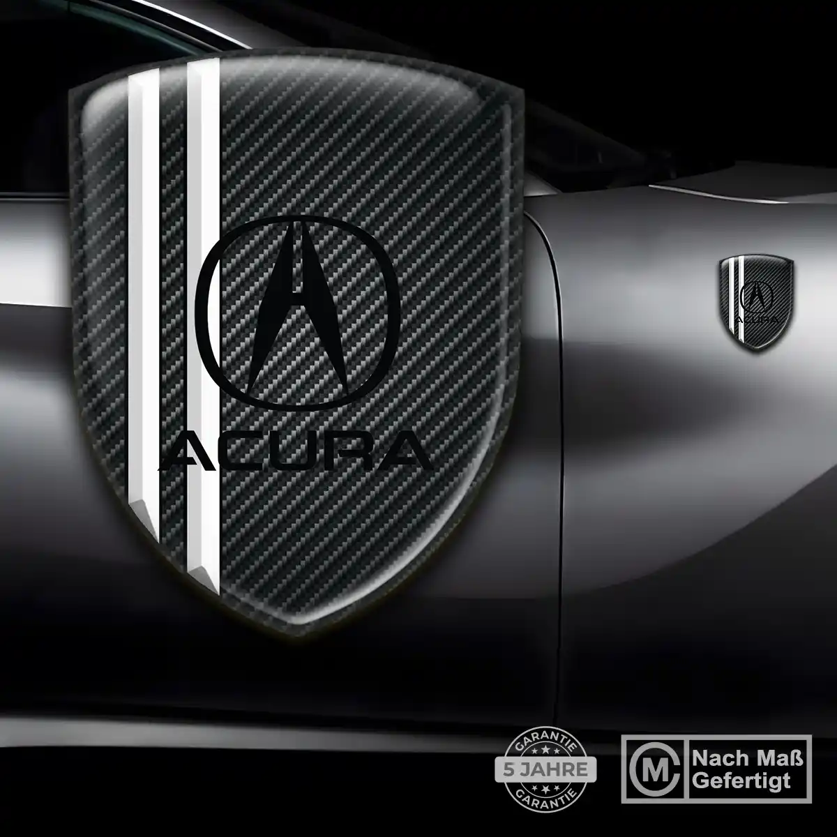 Acura Aufkleber Embleme Silikon Premium-Edition