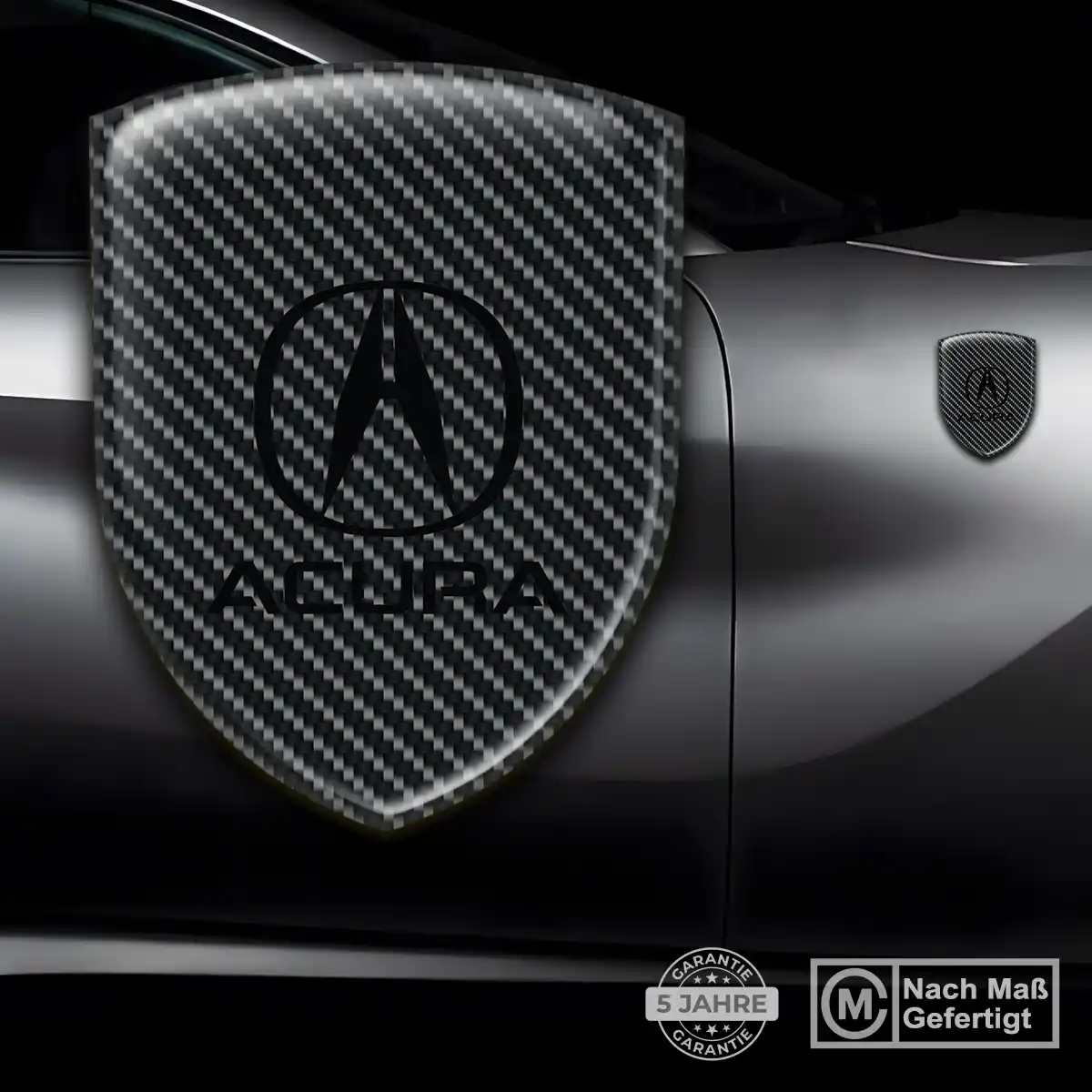 Acura Aufkleber Embleme Silikon Tuningfahrzeug