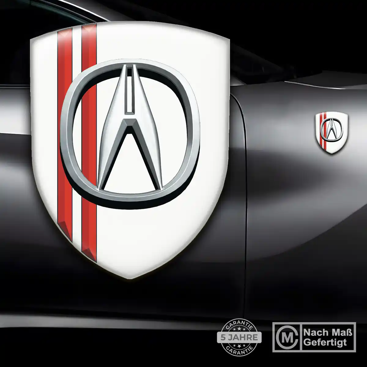 Acura Aufkleber Silikon Embleme Auto Exterieurdesign