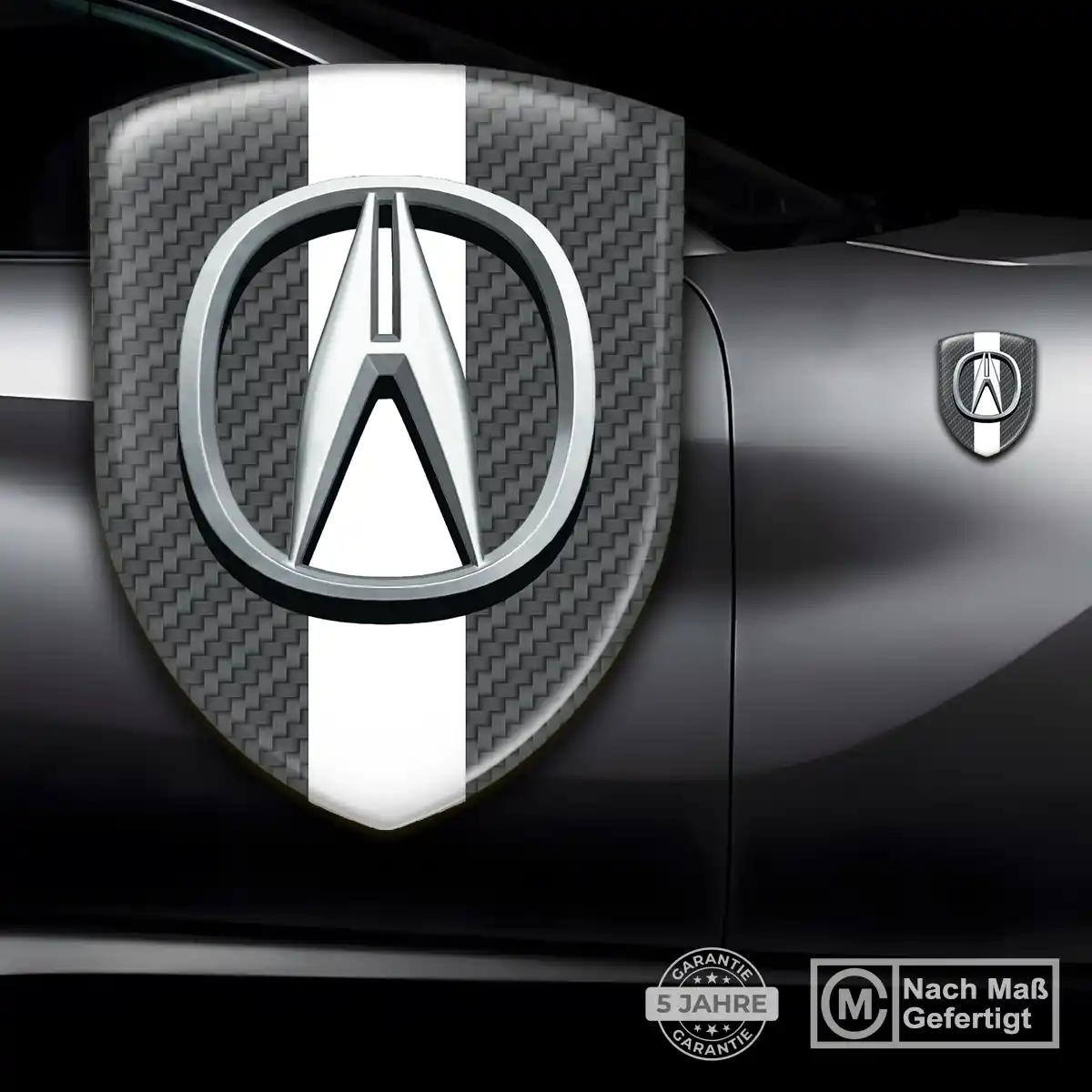 Acura Aufkleber Silikon Embleme Auto Hochwertiges Harz