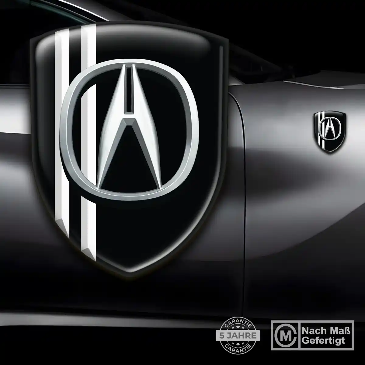 Acura Aufkleber Silikon Embleme Auto Stilvolles Design