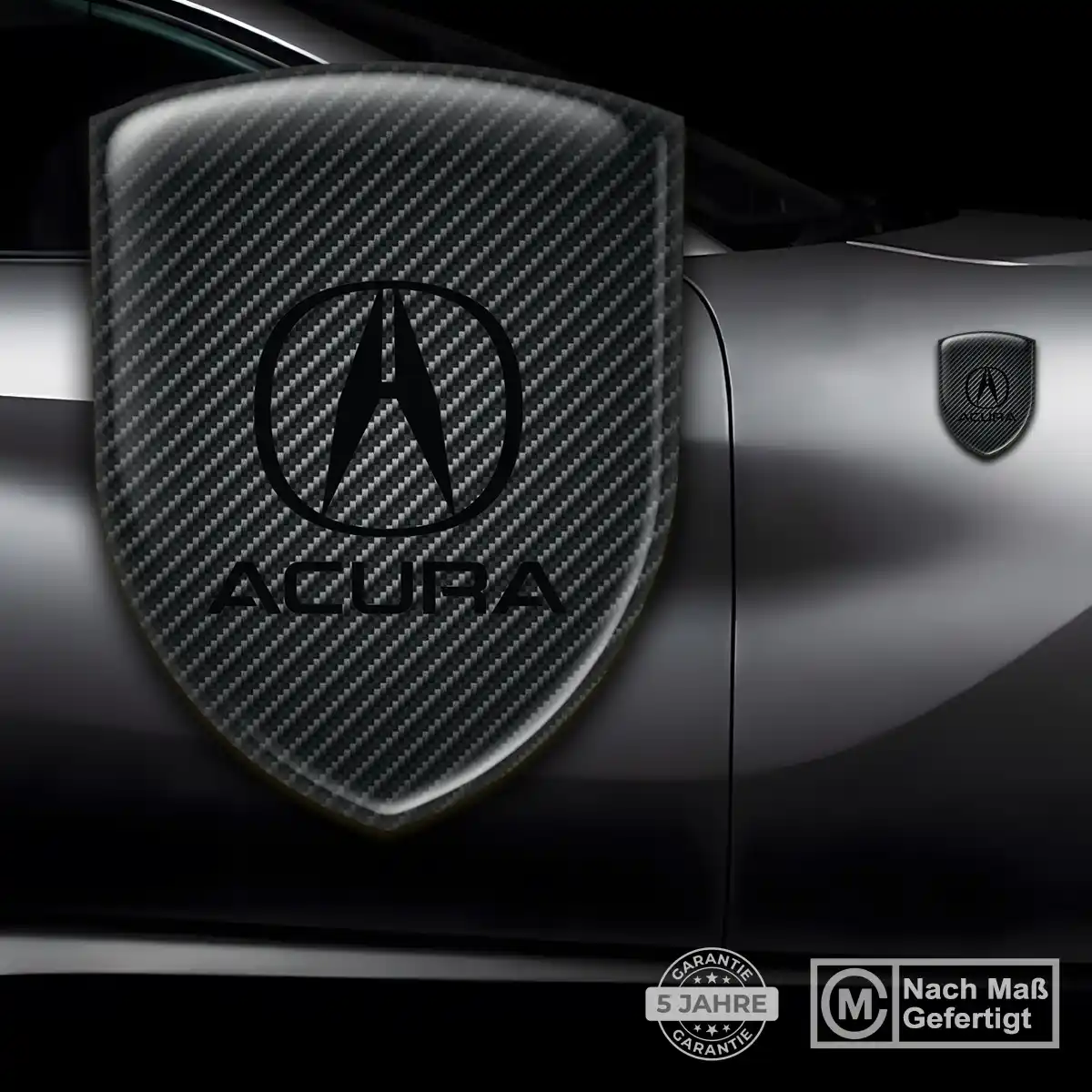 Acura Aufkleber Silikon Embleme Limitierte Auflage