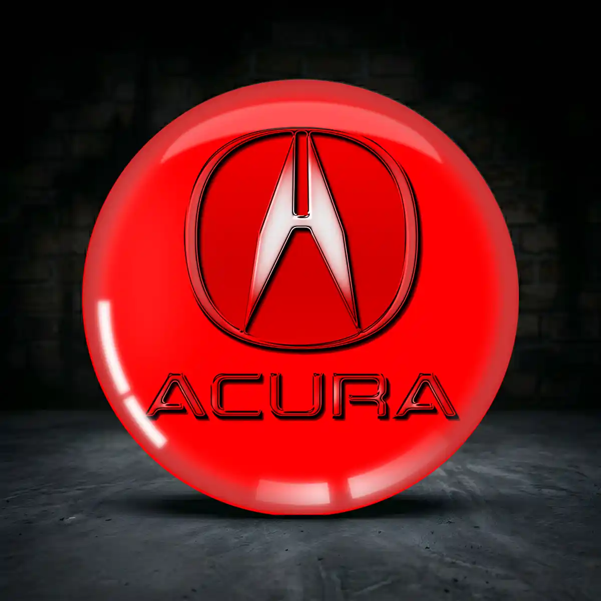 Acura Aufkleber Silikon Embleme Stilvolles Design