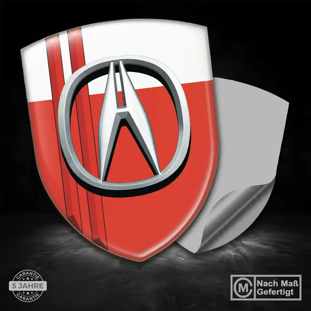 Acura Aufkleber Tuningfahrzeug