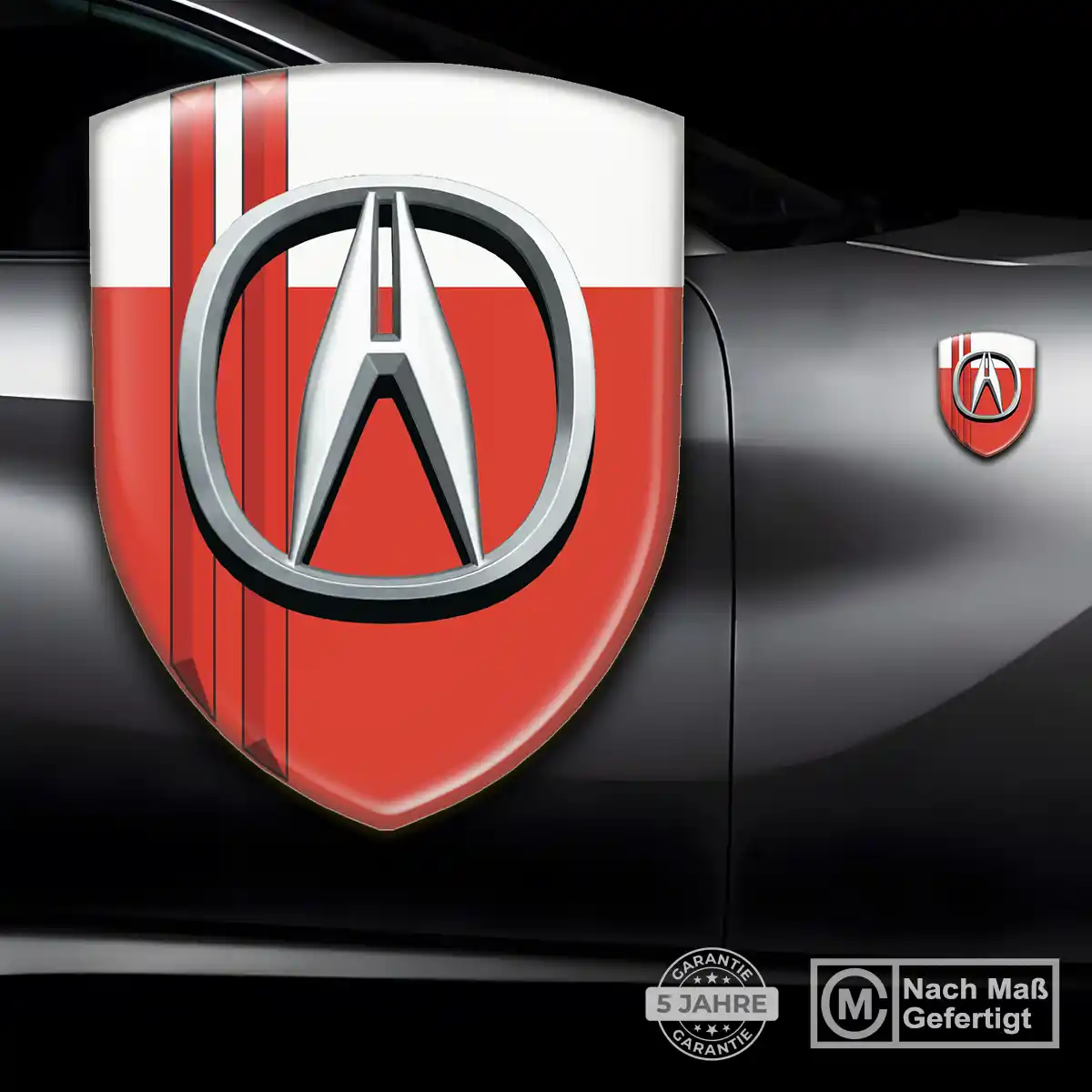 Acura Aufkleber Tuningfahrzeug