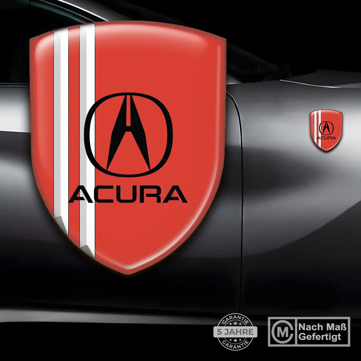 Acura Aufkleber Wappen Auto Exterieurdesign