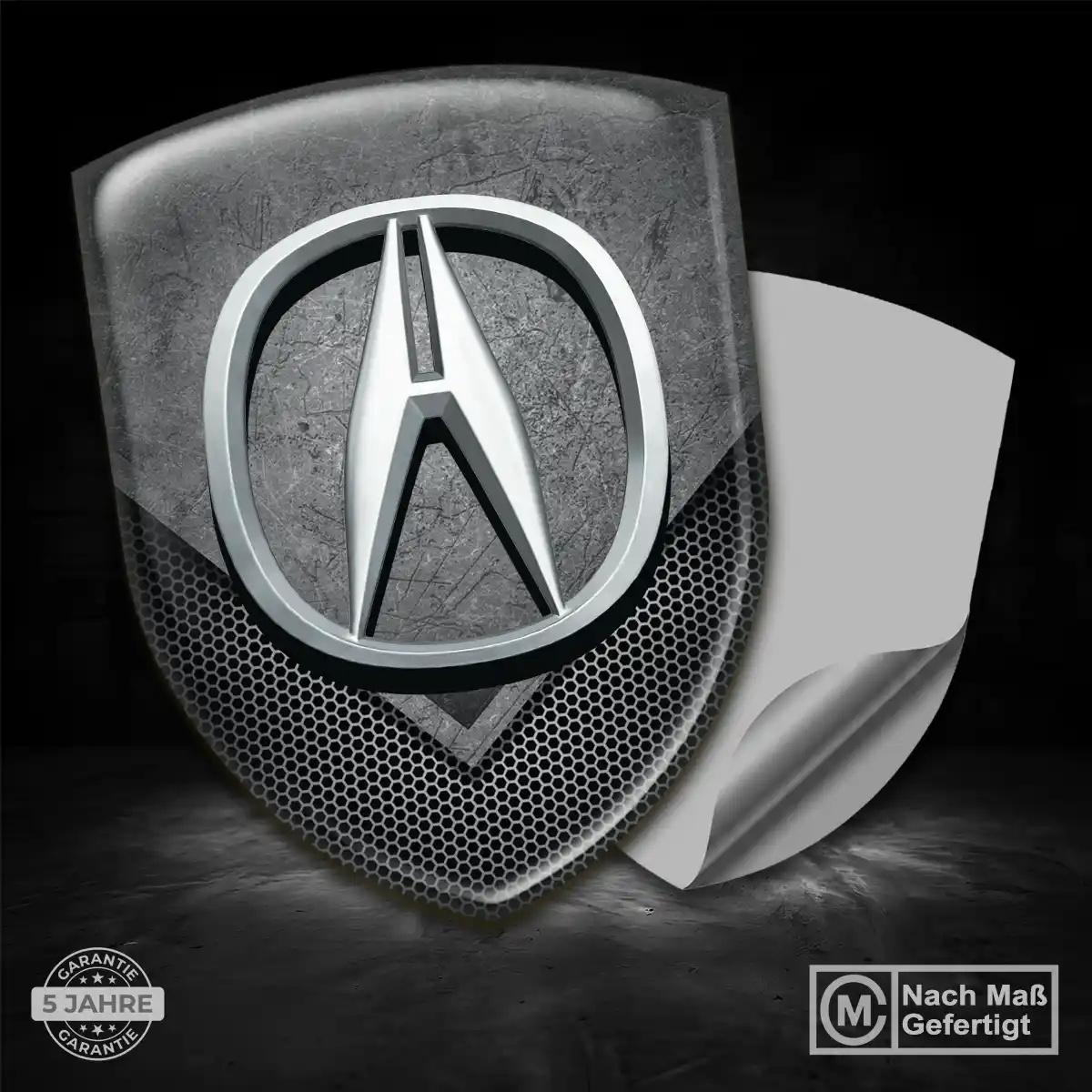 Acura Aufkleber Wappen Auto Hochwertiges Harz