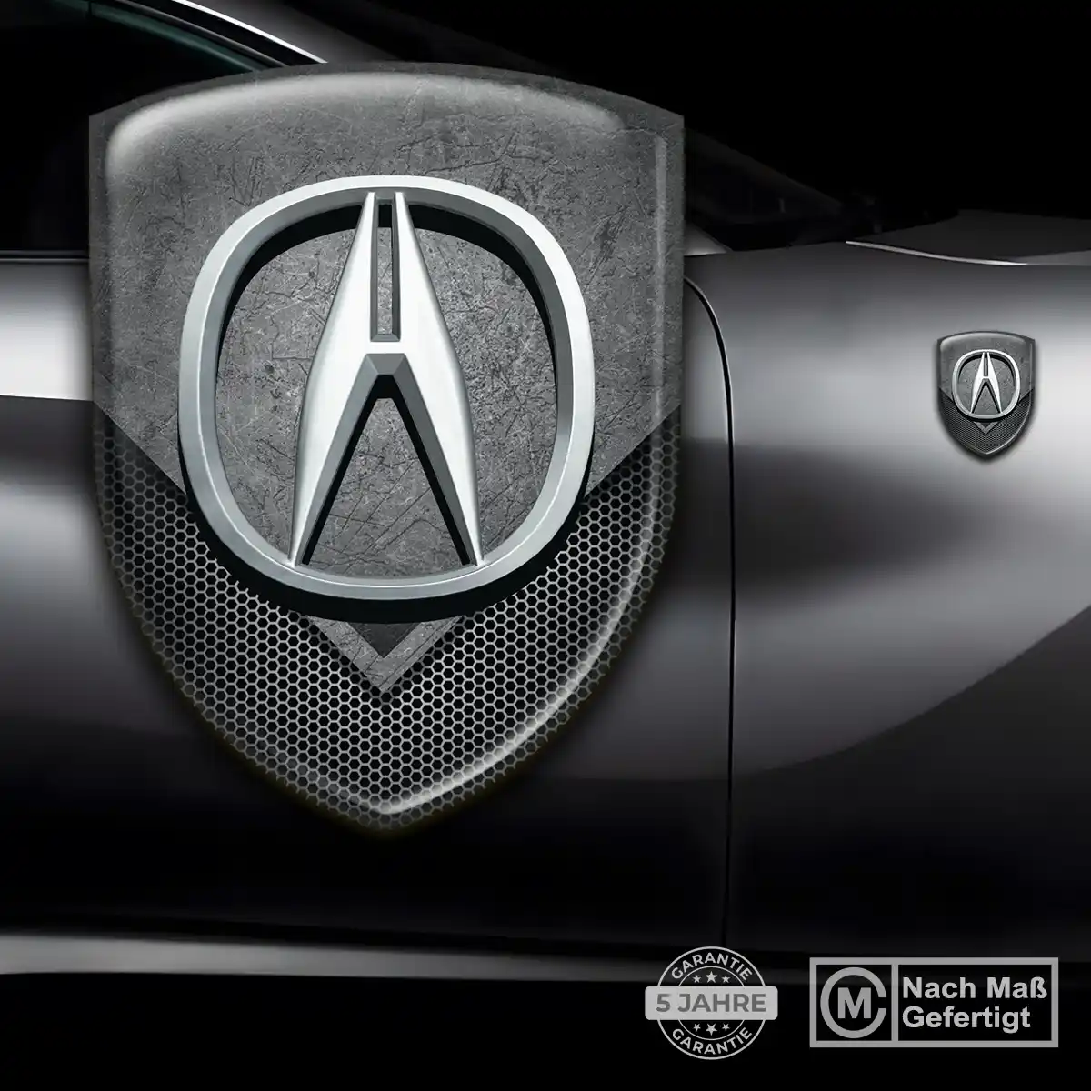 Acura Aufkleber Wappen Auto Hochwertiges Harz