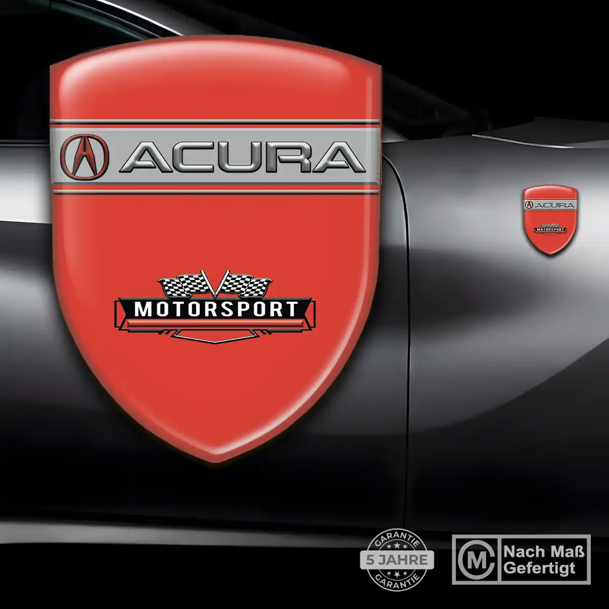 Acura Aufkleber Wappen Emblem Auto Premium-Edition