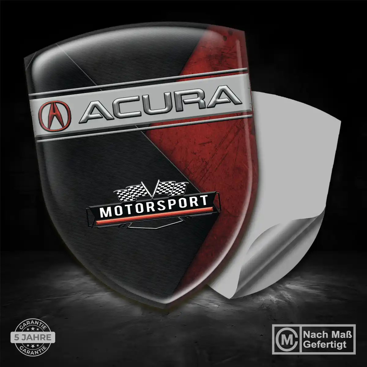 Acura Aufkleber Wappen Emblem Interieurdesign
