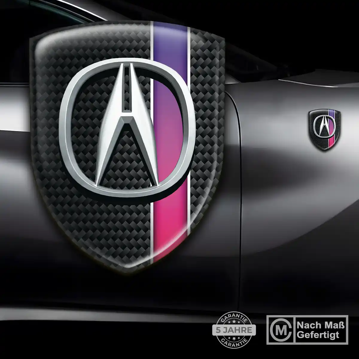 Acura Aufkleber Wappen Emblem Limitierte Auflage