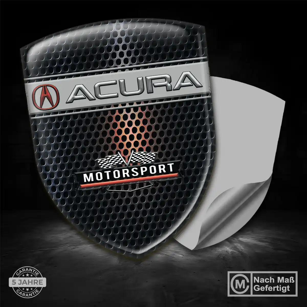 Acura Aufkleber Wappen Emblem Tuningfahrzeug