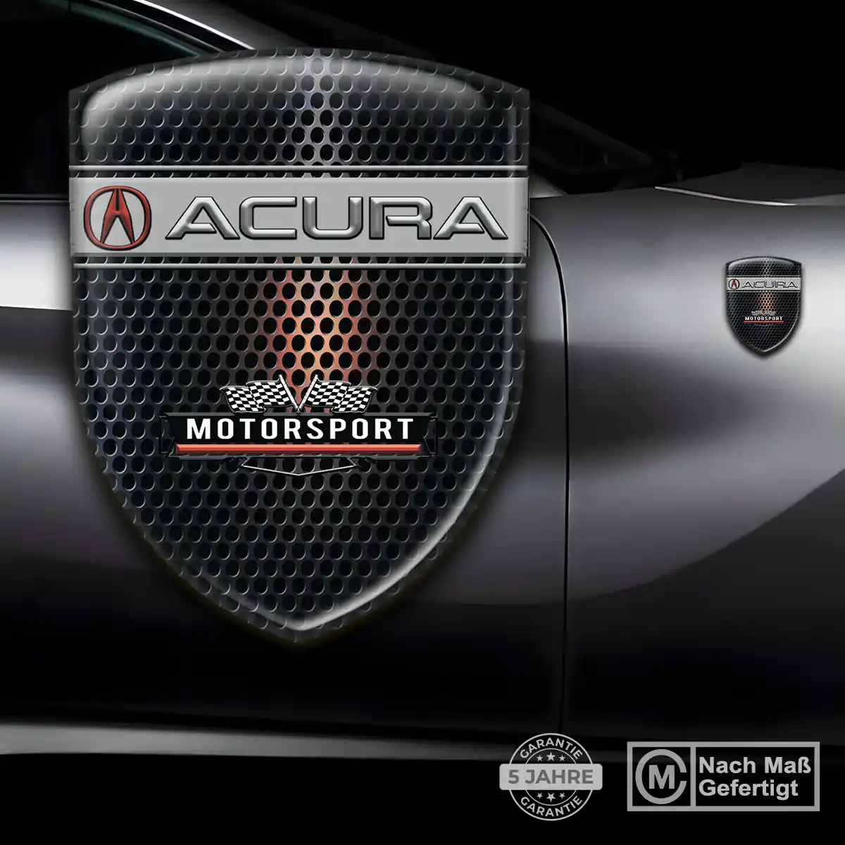 Acura Aufkleber Wappen Emblem Tuningfahrzeug