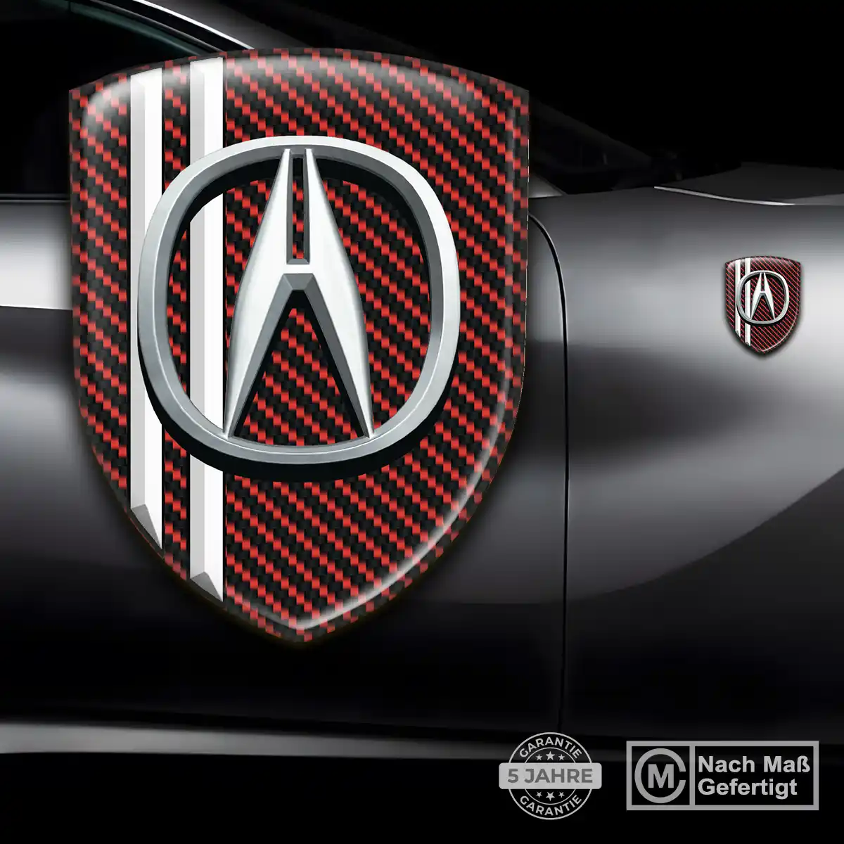 Acura Aufkleber Wappen Limitierte Auflage
