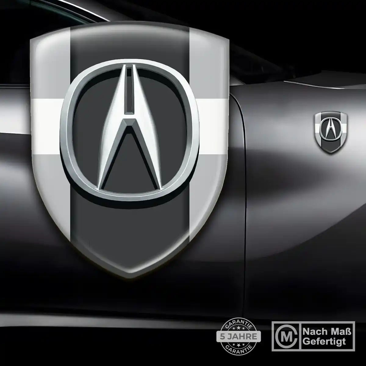 Acura Aufkleber Wappen Tuningfahrzeug