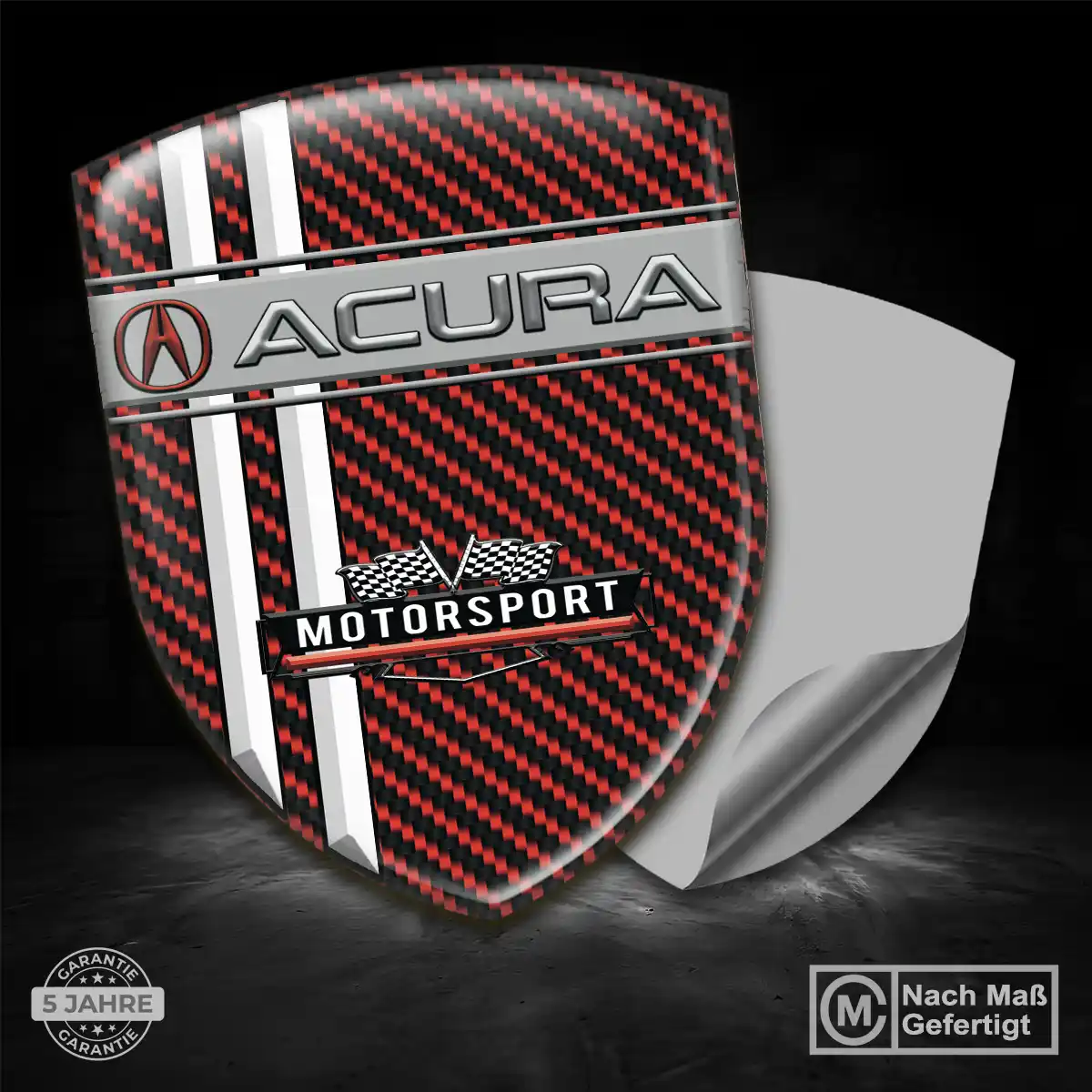 Acura Emblem Aufkleber Auto Hochwertiges Harz