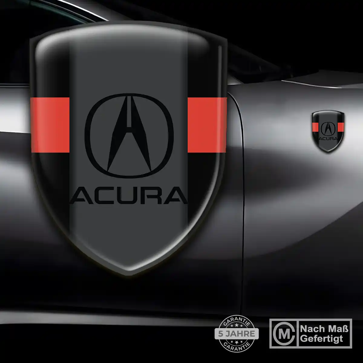 Acura Emblem Aufkleber Hochwertiges Harz