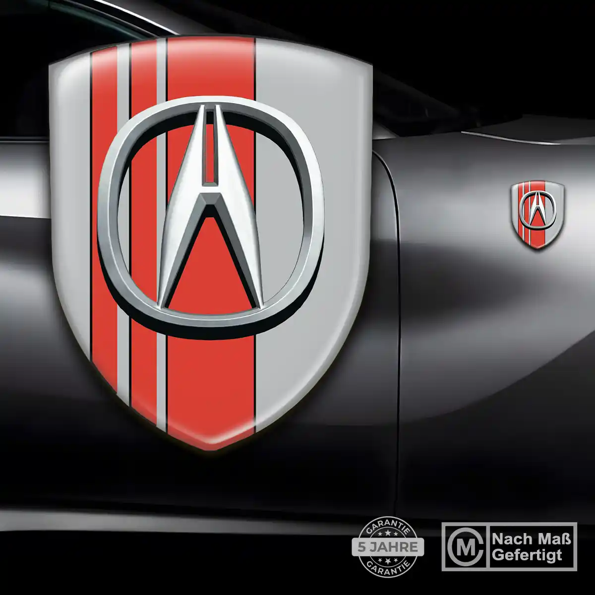 Acura Emblem Aufkleber Stilvolles Design
